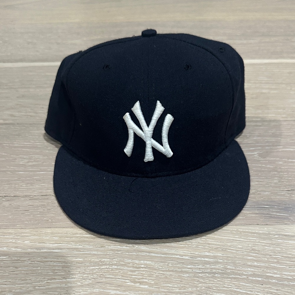 Yankees Baseball Cap with White Logo